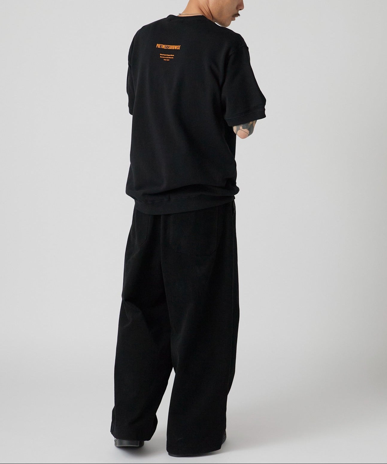 POET MEETS DUBWISE / PMD LOGO BACKPILE SWEAT T-Shirt