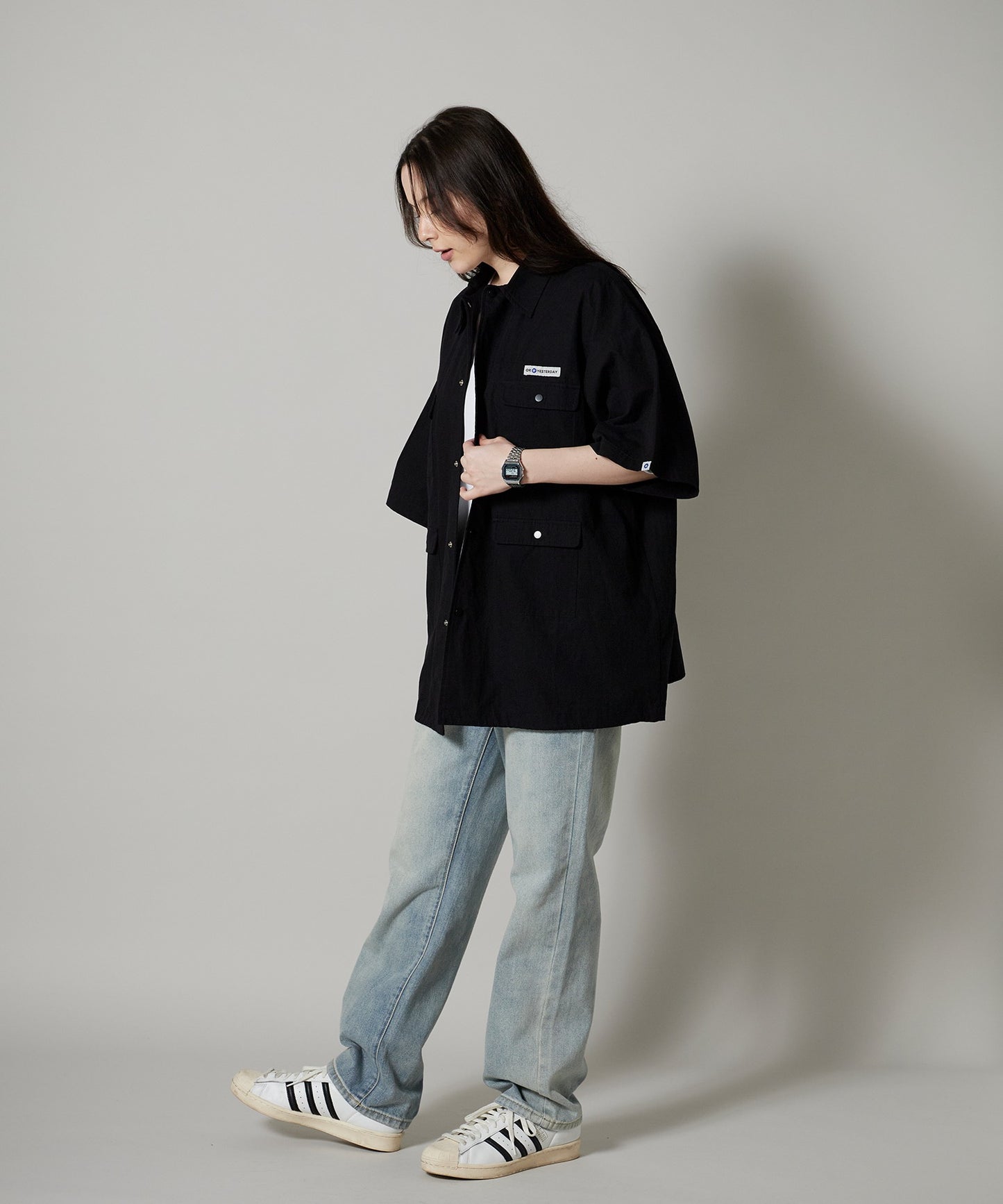 OK YESTERDAY / ストレート デニムパンツ