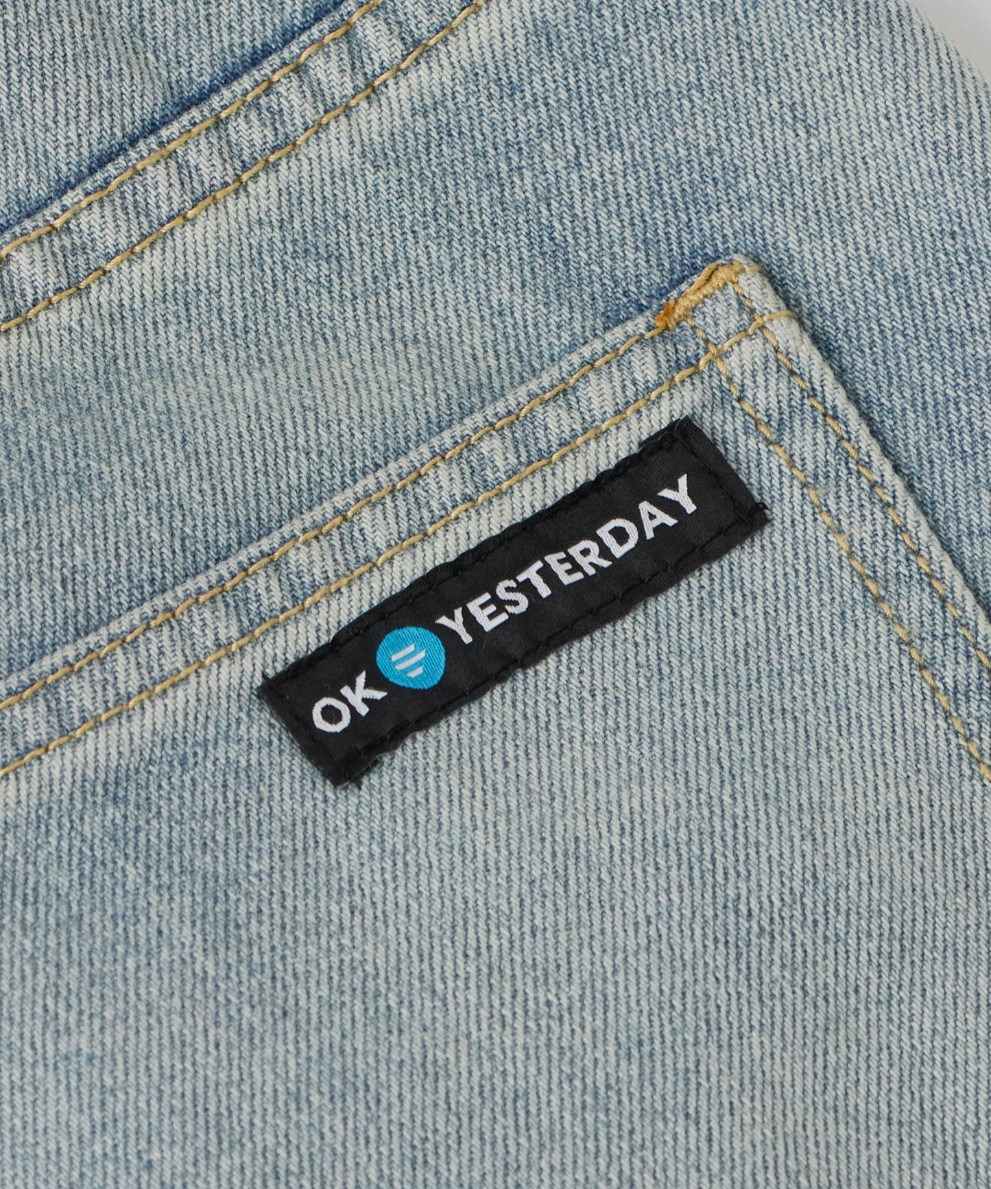 OK YESTERDAY / ストレート デニムパンツ