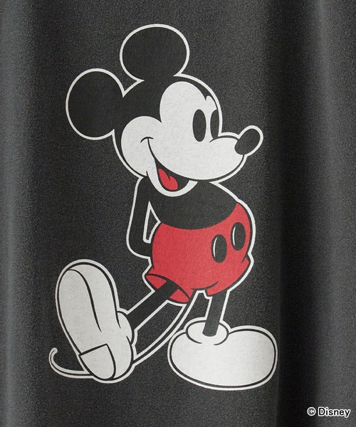 GOOD ROCK SPEED/グッドロックスピード/ MickeyMouse / Disney / ダメ―ジクルーネックTシャツ 26FDS001W