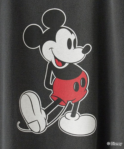 GOOD ROCK SPEED/グッドロックスピード/ MickeyMouse / Disney / ダメ―ジクルーネックTシャツ 26FDS001W