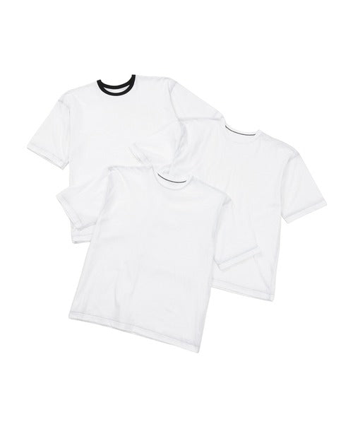 Hanes/ヘインズ 3P リバーシブルクルーネックTee by THE DODO JEAN HW1-D702