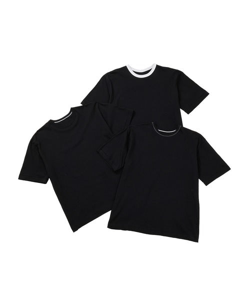 Hanes/ヘインズ 3P リバーシブルクルーネックTee by THE DODO JEAN HW1-D702