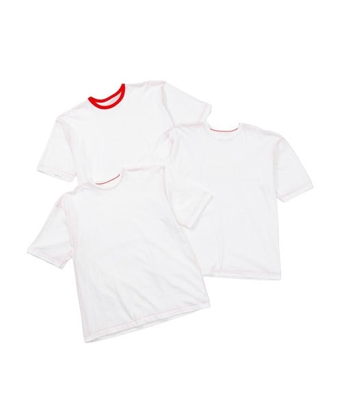 Hanes/ヘインズ 3P リバーシブルクルーネックTee by THE DODO JEAN HW1-D702