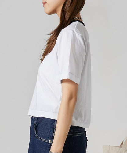 Hanes/ヘインズ 3P リバーシブルクルーネックTee by THE DODO JEAN HW1-D702