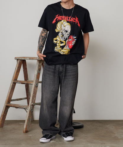 【予約販売】METALLICA (メタリカ) HEART EXPLOSIVE / ROCMTLTSBM Tシャツ バンドT （6月中旬頃発送予定)