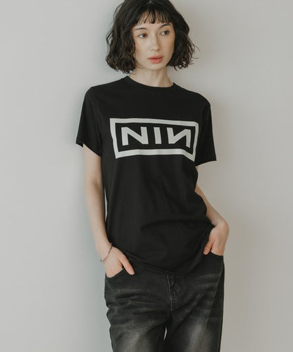 【予約販売】NINE INCH NAILS/ナインインチネイルズ Classic LOGO TEE (6月上旬発送予定)