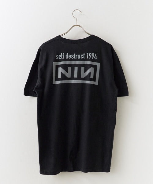 【予約販売】NINE INCH NAILS/ナインインチネイルズ SELF DESTRUCT 94 TEE (6月上旬発送予定)