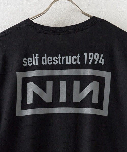 【予約販売】NINE INCH NAILS/ナインインチネイルズ SELF DESTRUCT 94 TEE (6月上旬発送予定)