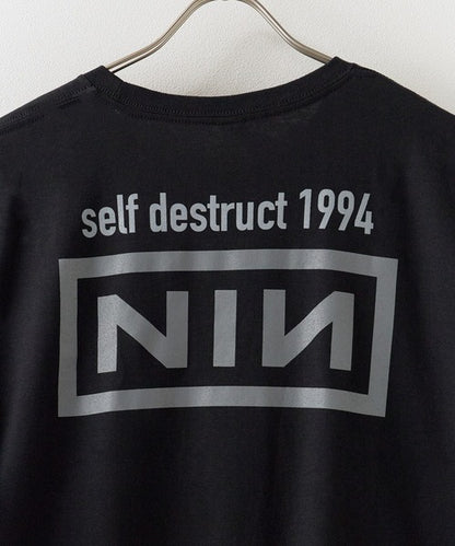 【予約販売】NINE INCH NAILS/ナインインチネイルズ SELF DESTRUCT 94 TEE (6月上旬発送予定)