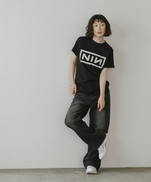 【予約販売】NINE INCH NAILS/ナインインチネイルズ Classic LOGO TEE (6月上旬発送予定)