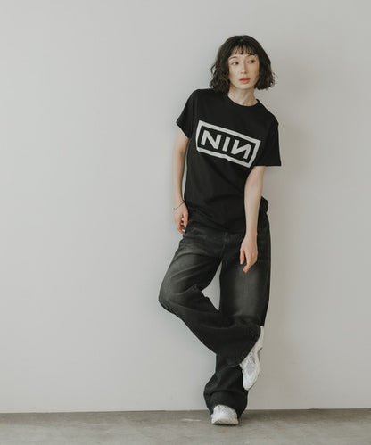 【予約販売】NINE INCH NAILS/ナインインチネイルズ Classic LOGO TEE (6月上旬発送予定)