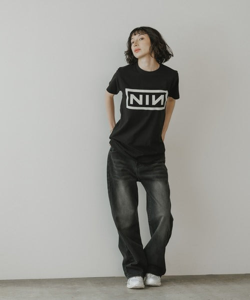 【予約販売】NINE INCH NAILS/ナインインチネイルズ Classic LOGO TEE (6月上旬発送予定)