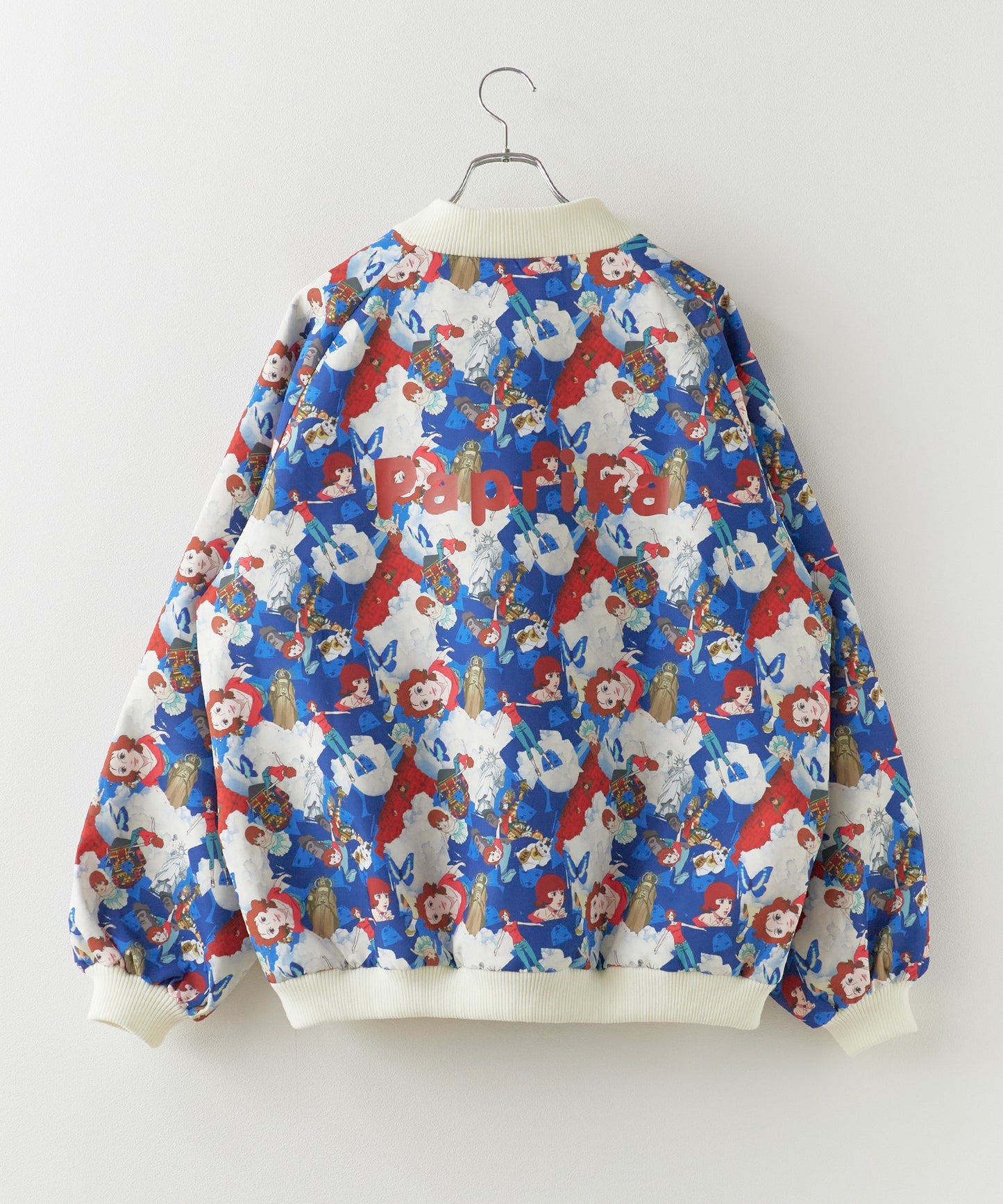 Paprika All-over print jacket パプリカ オールオーバープリントジャケット ブルゾン ライトアウター 【9月下旬お届け予定】