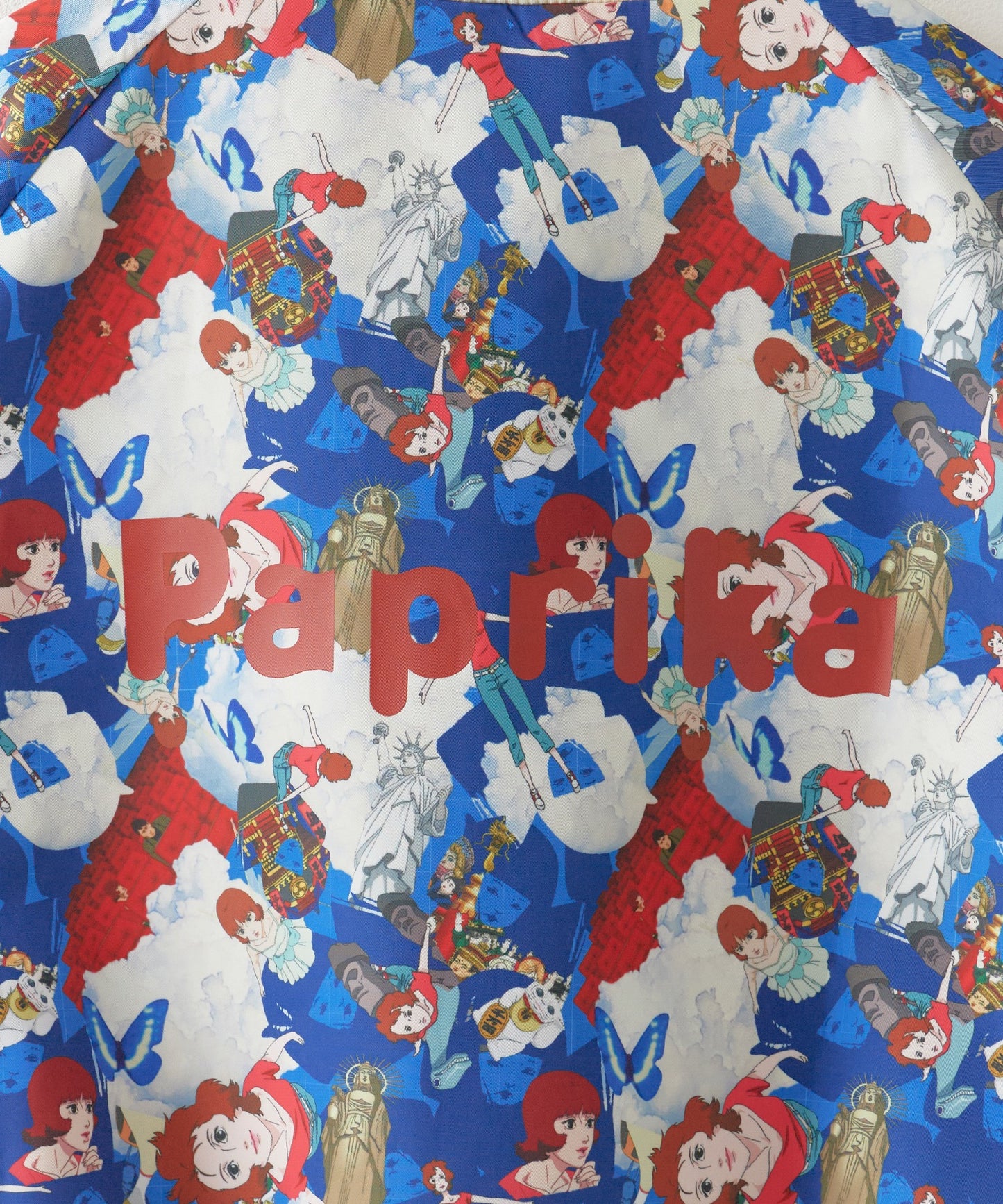 Paprika All-over print jacket パプリカ オールオーバープリントジャケット ブルゾン ライトアウター 【9月下旬お届け予定】