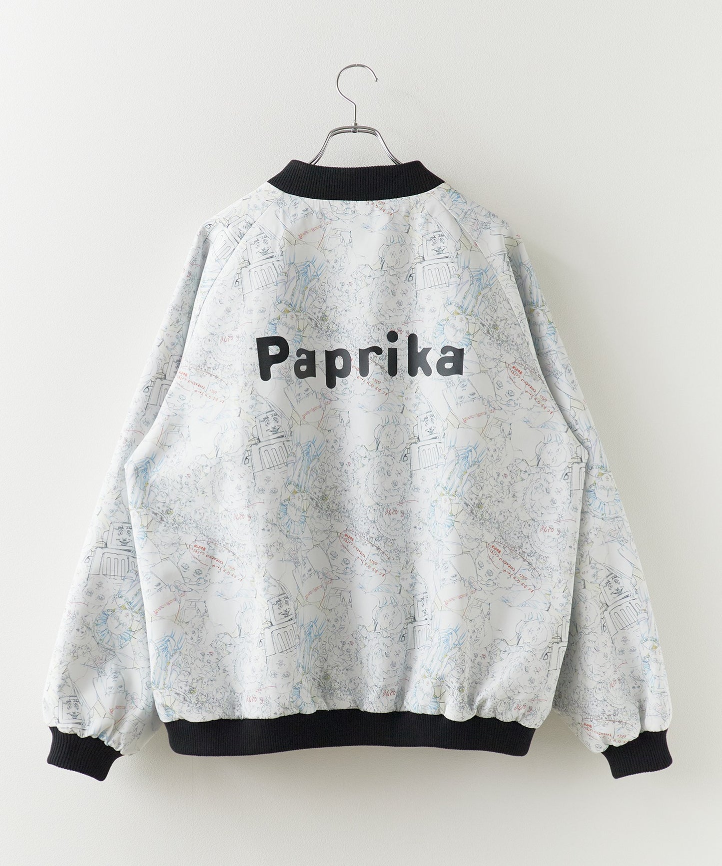 Paprika All-over print jacket パプリカ オールオーバープリントジャケット ブルゾン ライトアウター 【9月下旬お届け予定】