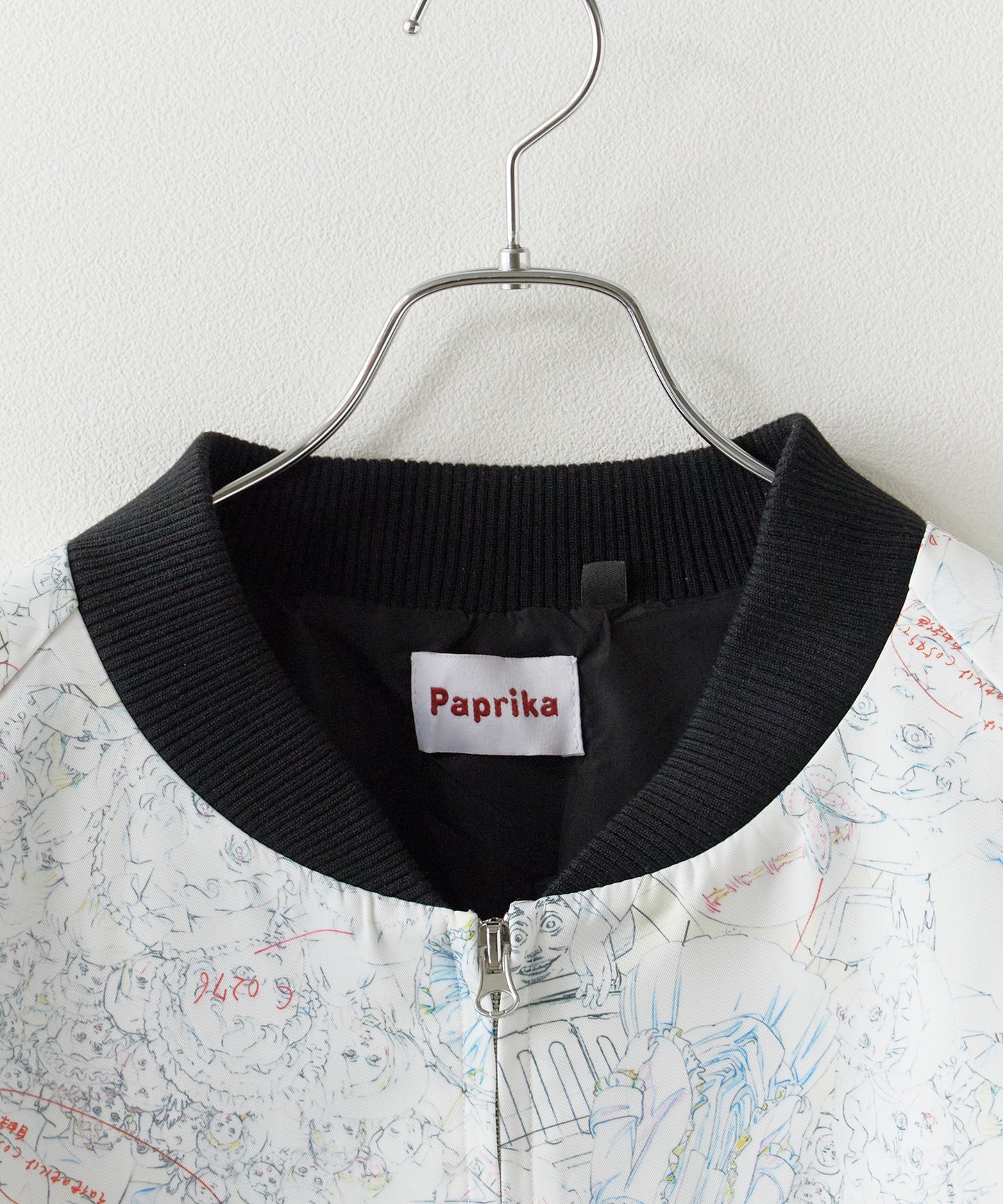 Paprika All-over print jacket パプリカ オールオーバープリントジャケット ブルゾン ライトアウター 【9月下旬お届け予定】