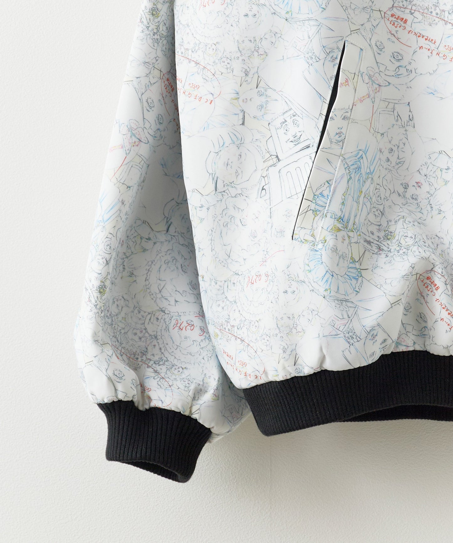 Paprika All-over print jacket パプリカ オールオーバープリントジャケット ブルゾン ライトアウター 【9月下旬お届け予定】
