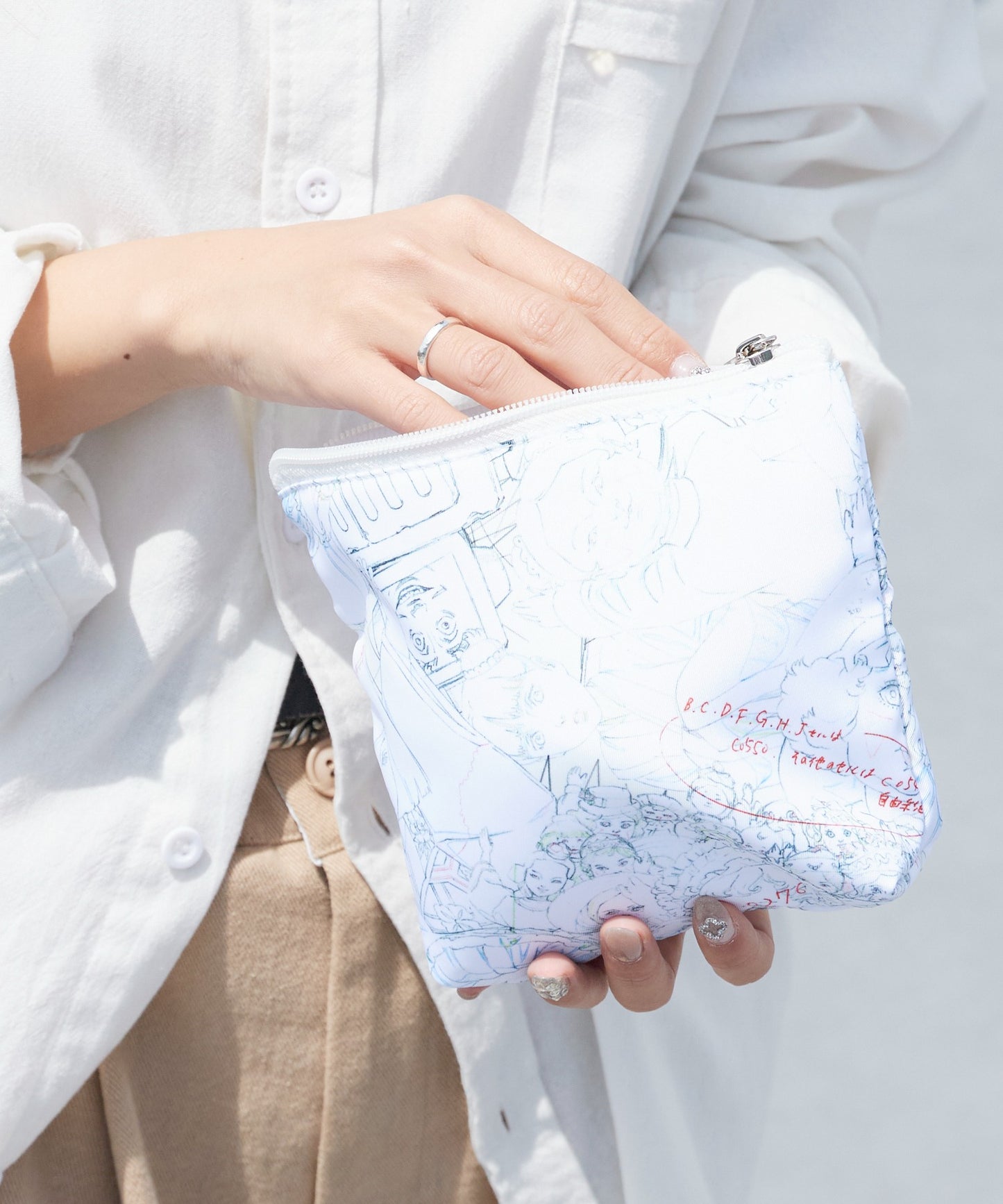 Paprika All-Over Print Nylon Pouch パプリカ ミニポーチ【9月下旬お届け予定】