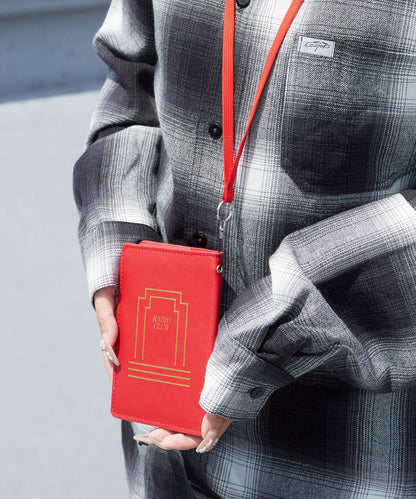 Paprika Synthetic Leather Passport Case パプリカ シンセティックレザー パスポートケース 【9月下旬お届け予定】