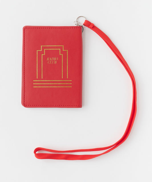 Paprika Synthetic Leather Passport Case パプリカ シンセティックレザー パスポートケース 【9月下旬お届け予定】