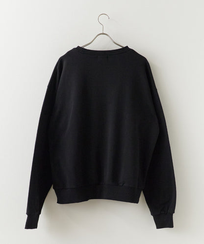 Paprika Thread-Embroidered Sweatshirt パプリカ 刺繍入りスウェット 【9月下旬お届け予定】