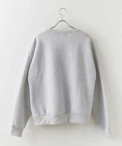 Paprika Thread-Embroidered Sweatshirt パプリカ 刺繍入りスウェット 【9月下旬お届け予定】