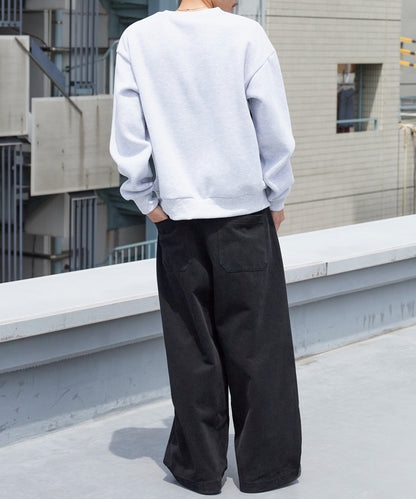 Paprika Thread-Embroidered Sweatshirt パプリカ 刺繍入りスウェット 【9月下旬お届け予定】