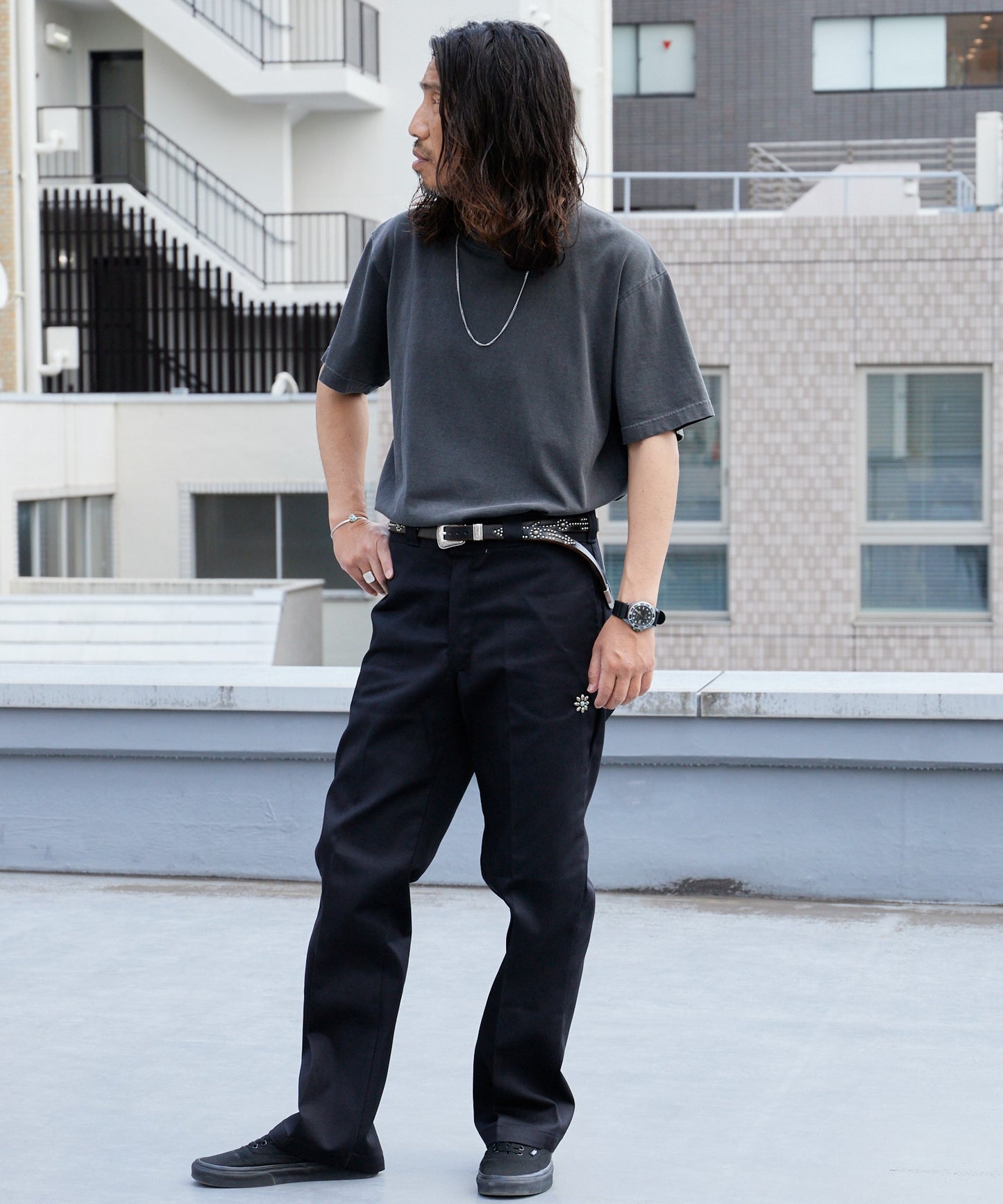 HTC×Dickies / FLOWER TQ 874 スタッズデザイン
