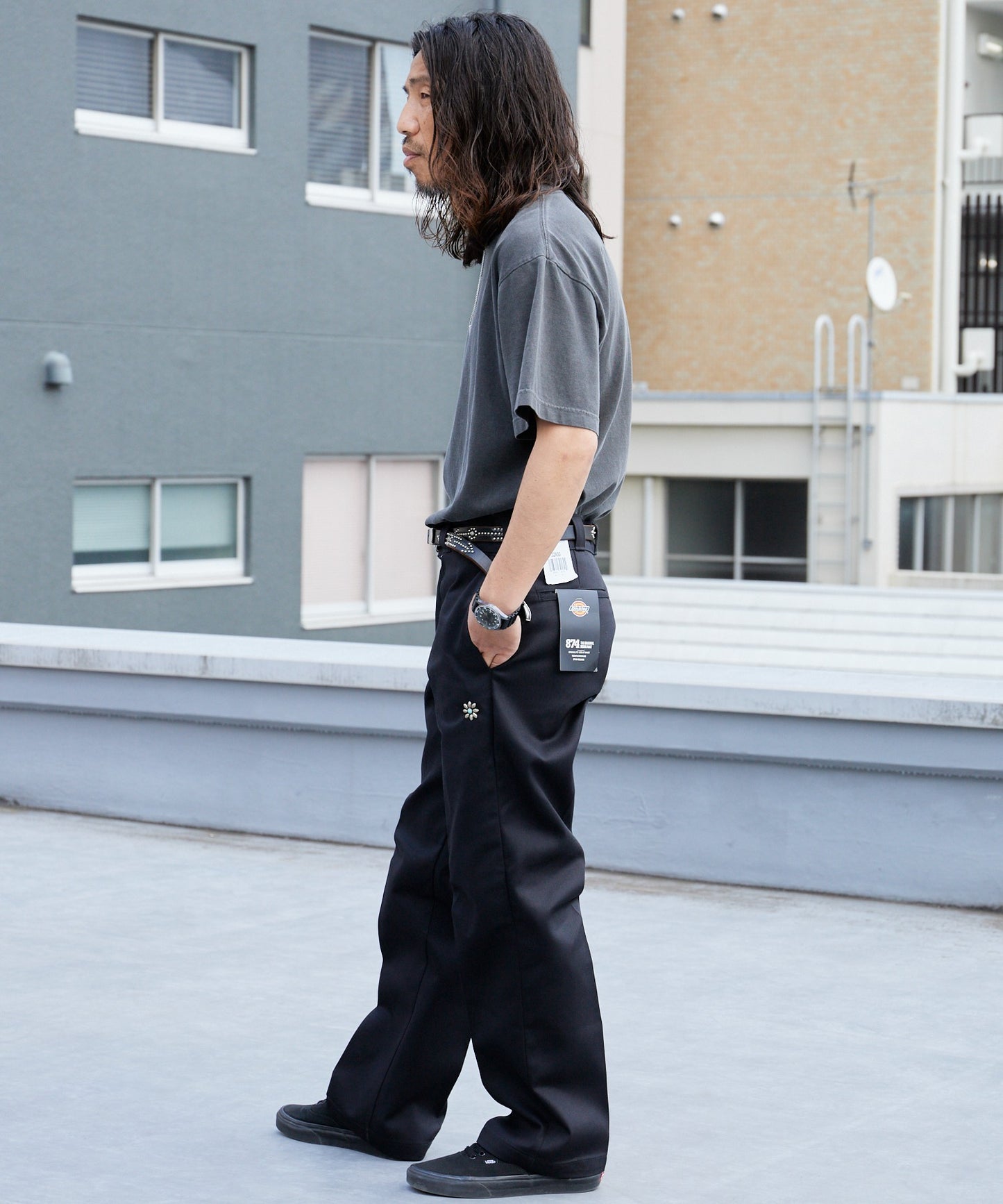 HTC×Dickies / FLOWER TQ 874 スタッズデザイン