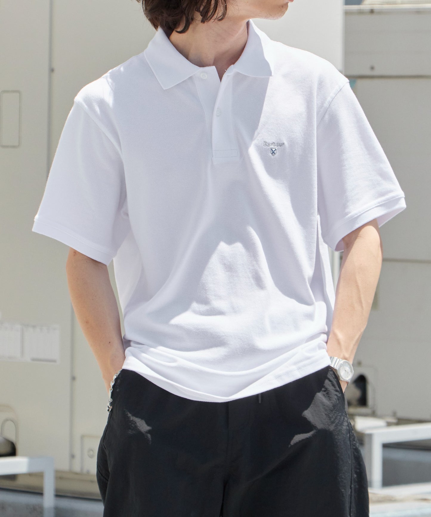 Barbour/バブアー Original Sports Polo Shirt AF 鹿の子 ポロシャツ