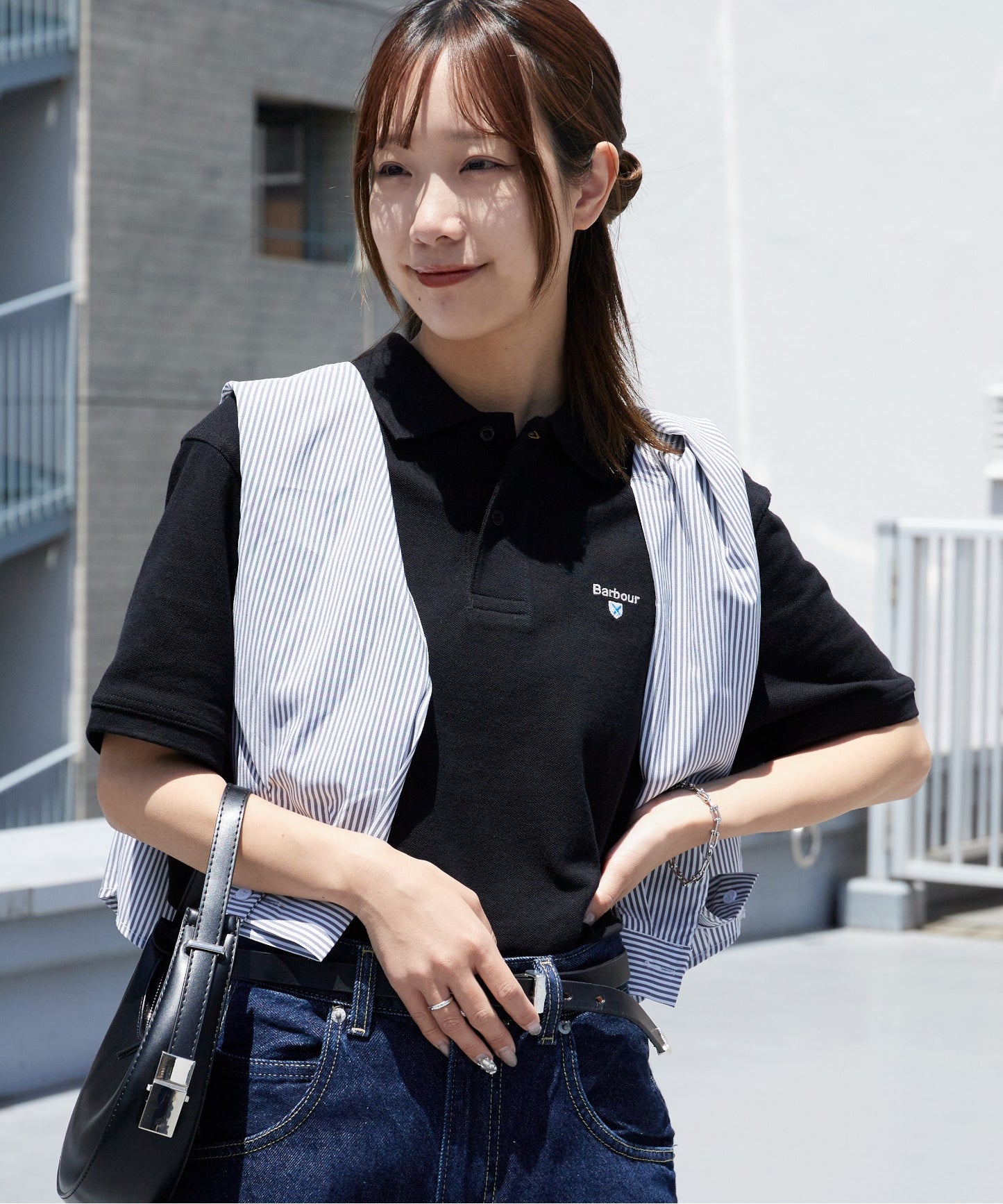 Barbour/バブアー Original Sports Polo Shirt AF 鹿の子 ポロシャツ