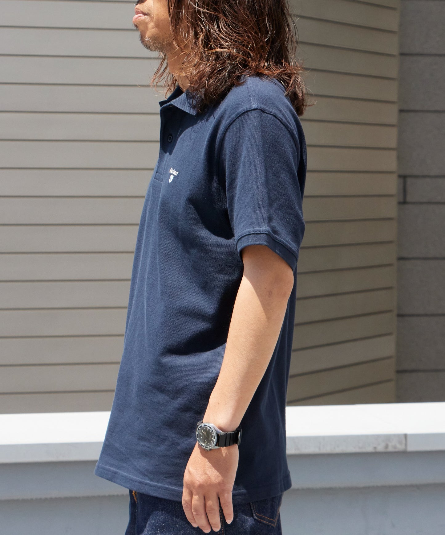 Barbour/バブアー Original Sports Polo Shirt AF 鹿の子 ポロシャツ
