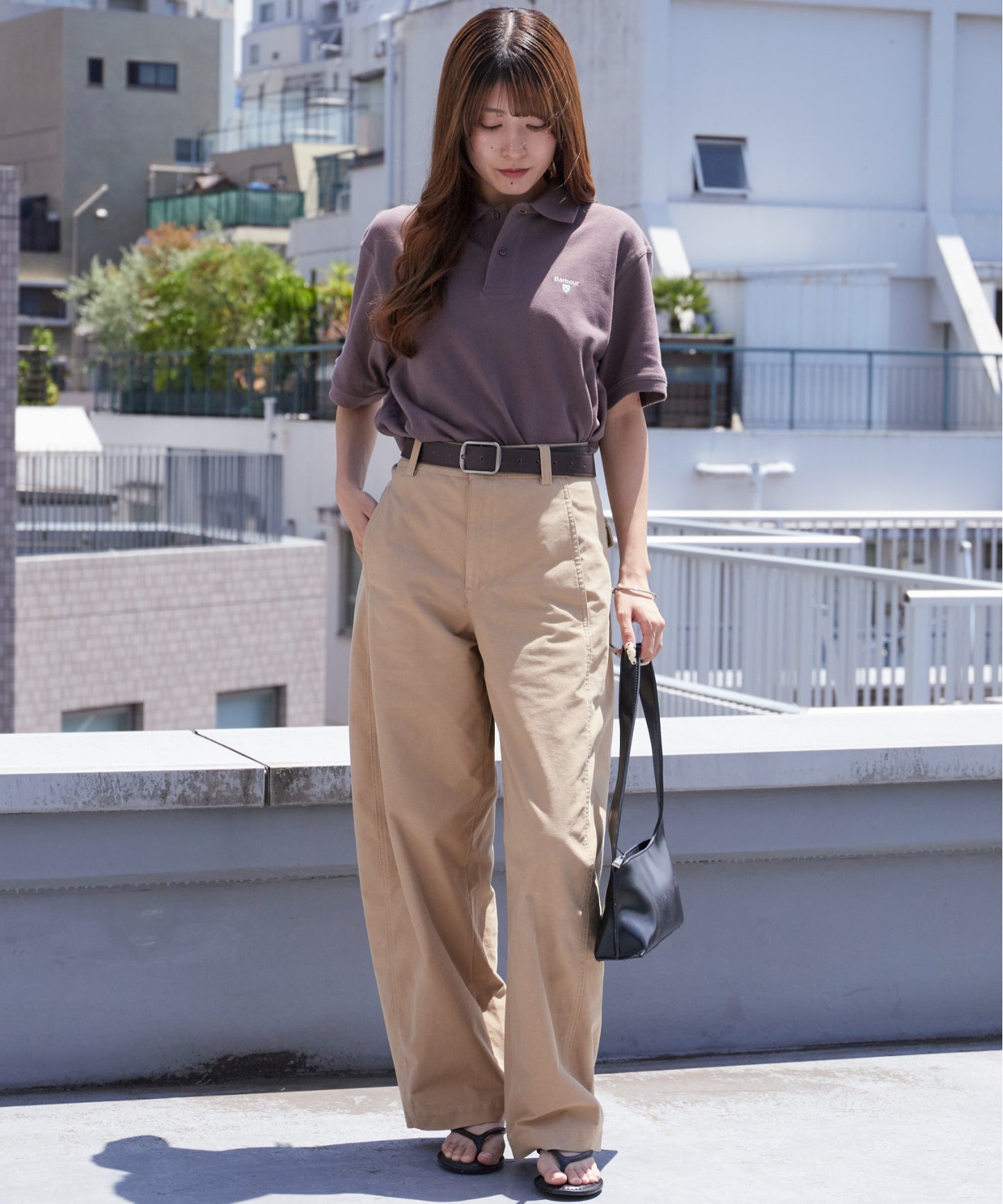 Barbour/バブアー Original Sports Polo Shirt AF 鹿の子 ポロシャツ
