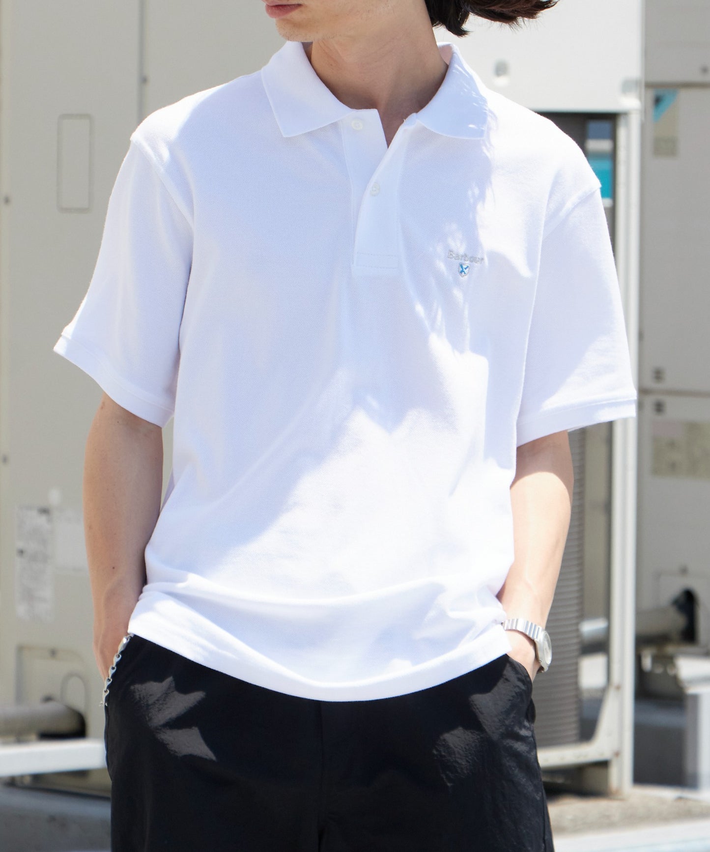 Barbour/バブアー Original Sports Polo Shirt AF 鹿の子 ポロシャツ