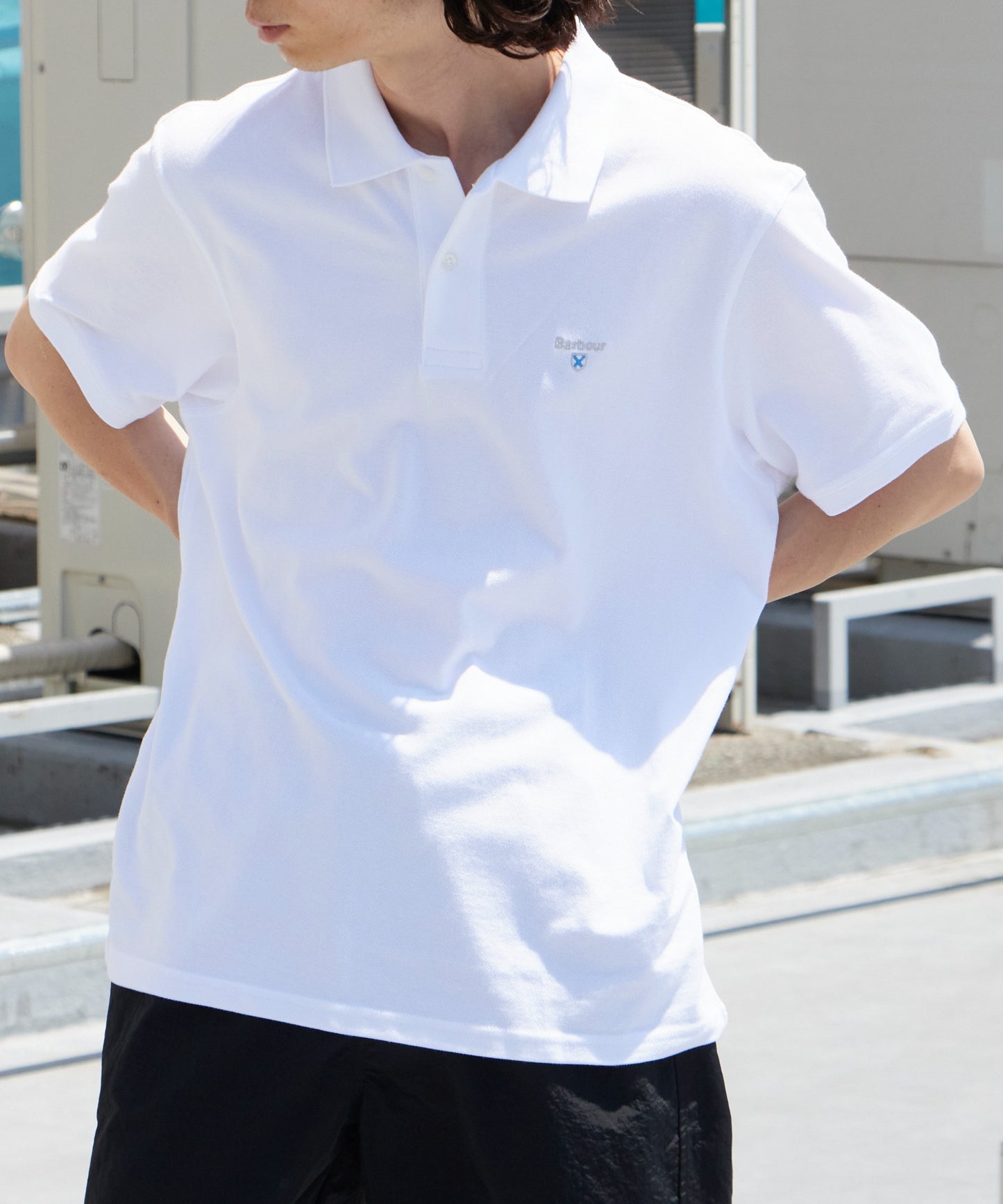 Barbour/バブアー Original Sports Polo Shirt AF 鹿の子 ポロシャツ