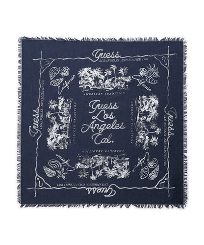 【Stray Kids ヒョンジン着用】GUESS/ゲス UNISEX PRINTED BANDANA MQ1A1085【6月下旬お届け】