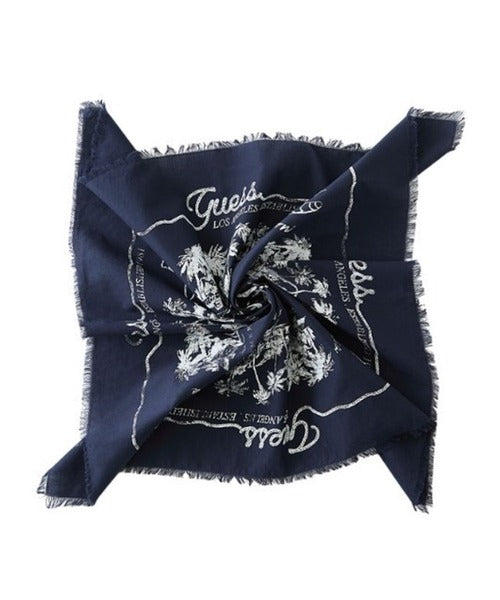 【Stray Kids ヒョンジン着用】GUESS/ゲス UNISEX PRINTED BANDANA MQ1A1085【6月下旬お届け】