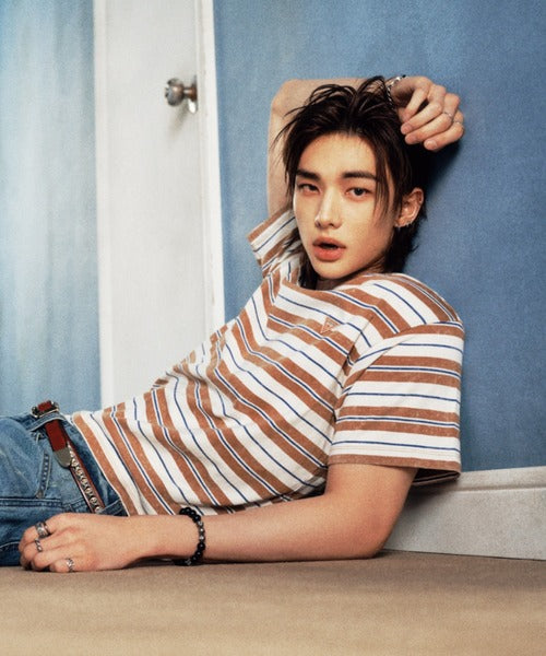 【Stray Kids ヒョンジン着用】GUESS/ゲス MN S/SLV TEE SHIRT MQ2K7430 【6月下旬お届け】