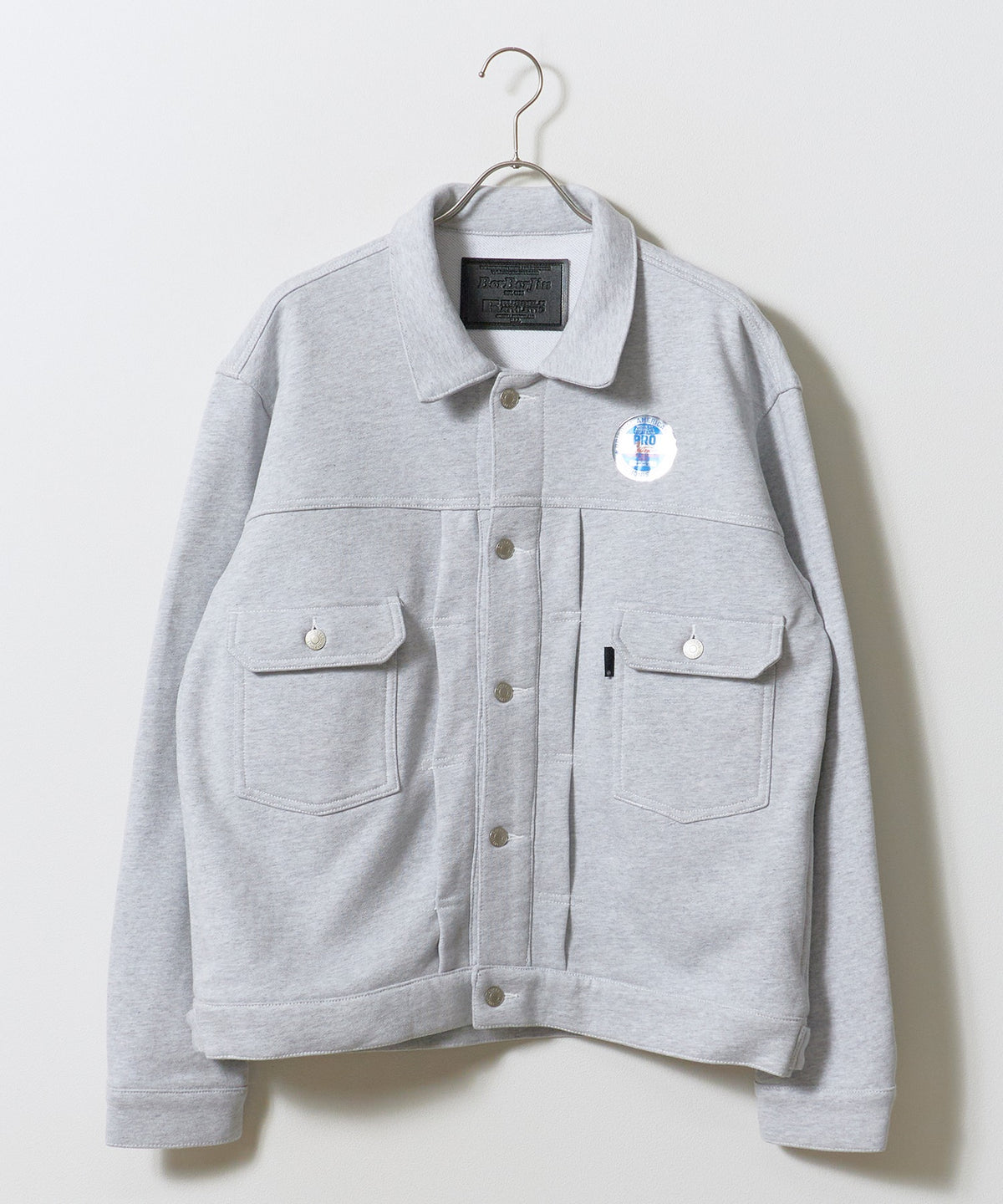 RUSSELL × BerBerJin  / Pro Cotton & Loopback Terry Sweat Trucker Jacket 111263-023