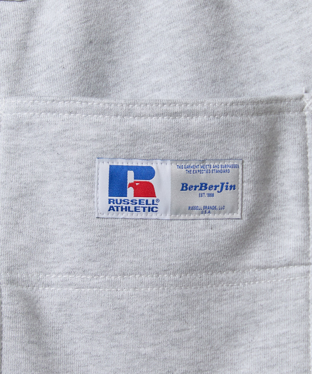 RUSSELL × BerBerJin  / Pro Cotton Loopback Terry Sweat Double Knee Sweat PT 111263-024