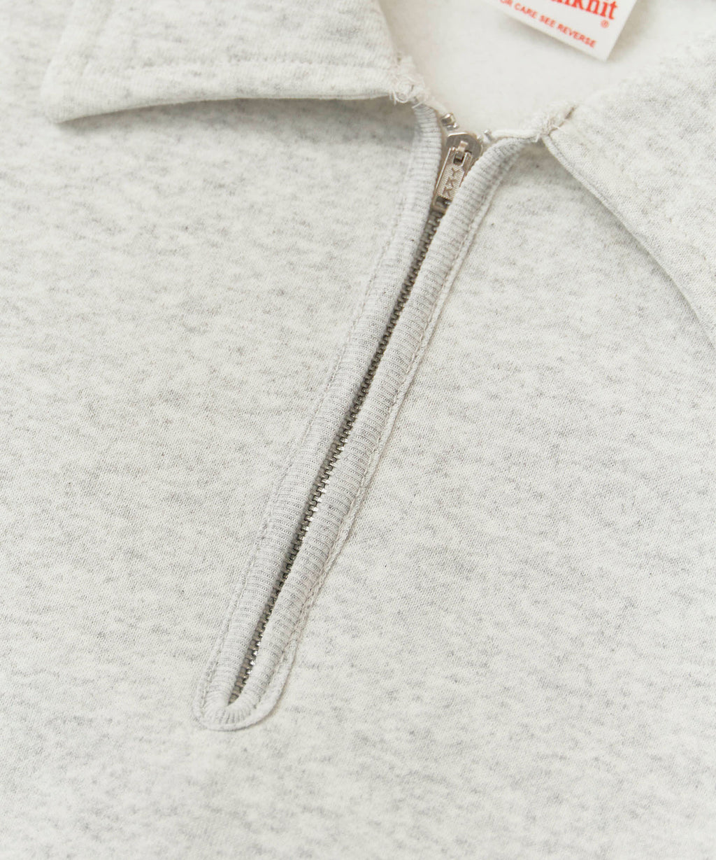 Healthknit / Classic Sweat Collared Half Zip ハーフジップスウェット