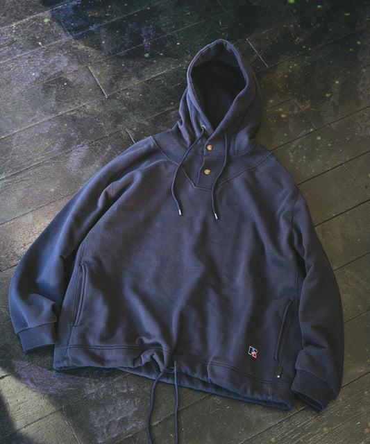 RUSSELL × BerBerJin /  High Cotton™ Snap Button Hoodie
