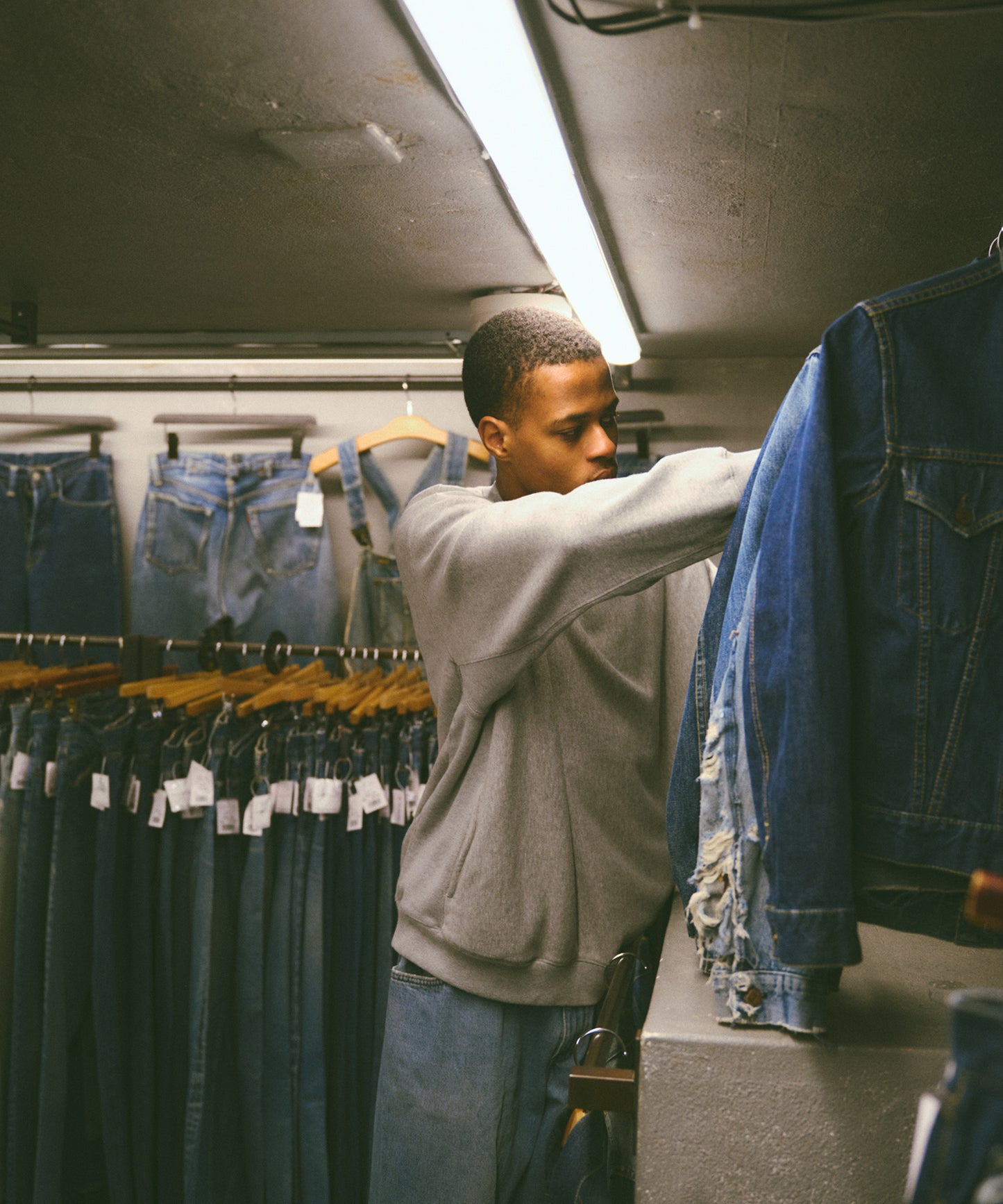 RUSSELL × BerBerJin  / Soft Loop Back Sweat CN