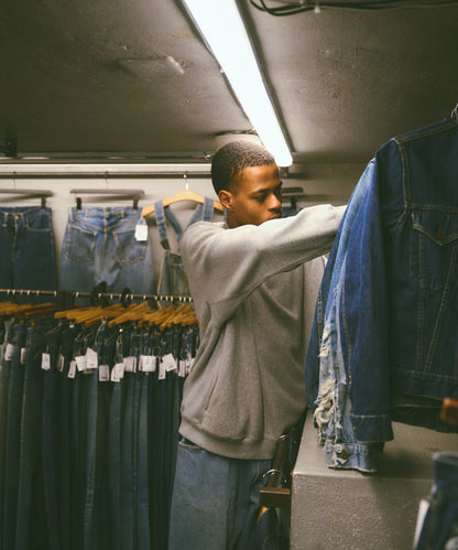 RUSSELL × BerBerJin  / Soft Loop Back Sweat CN