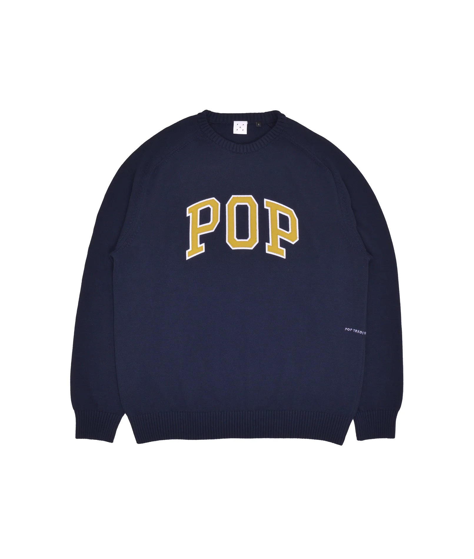 POP arch knitted crewneck