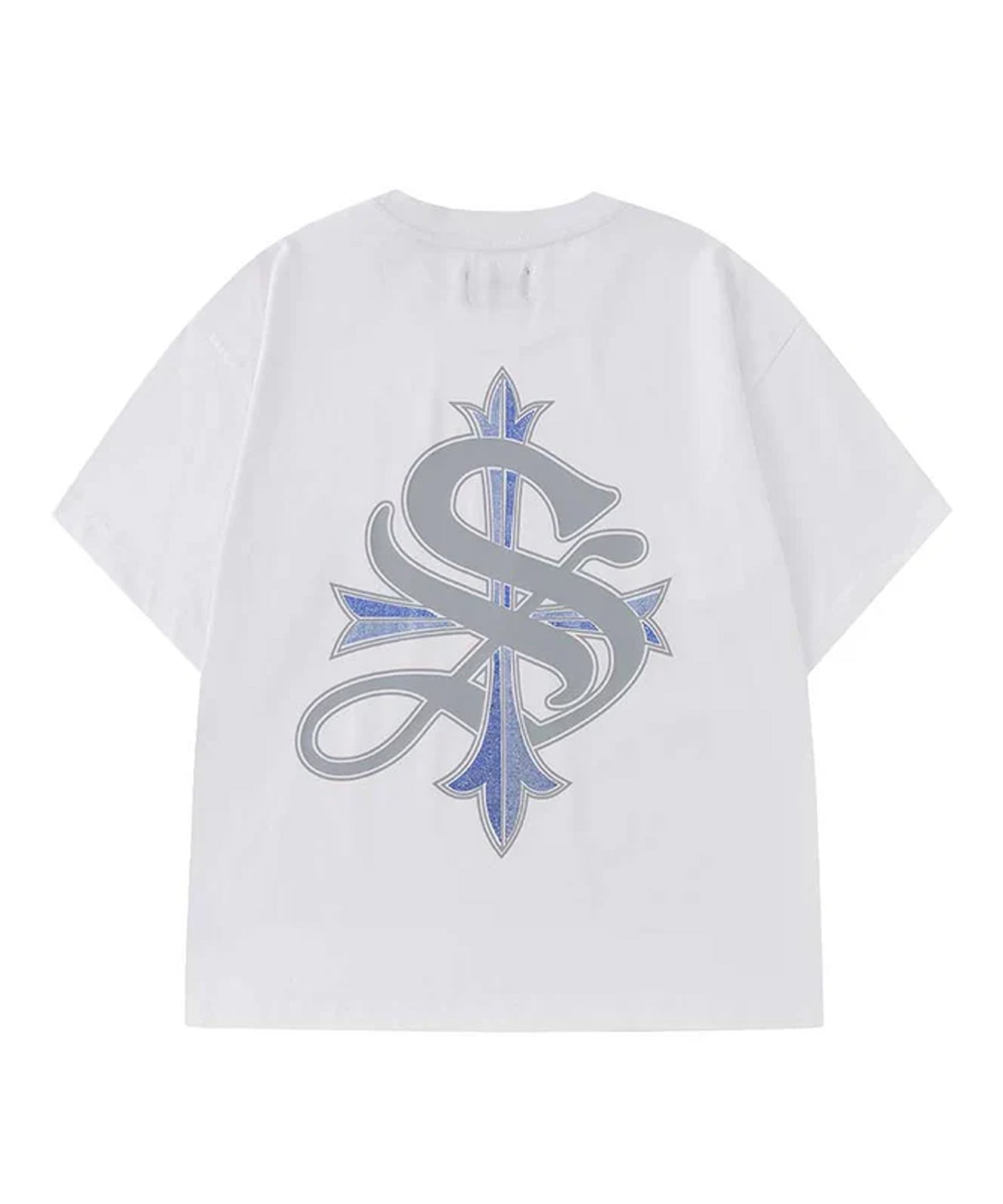SUPPLIER / 2-Tone Rhinestone Cross Tee