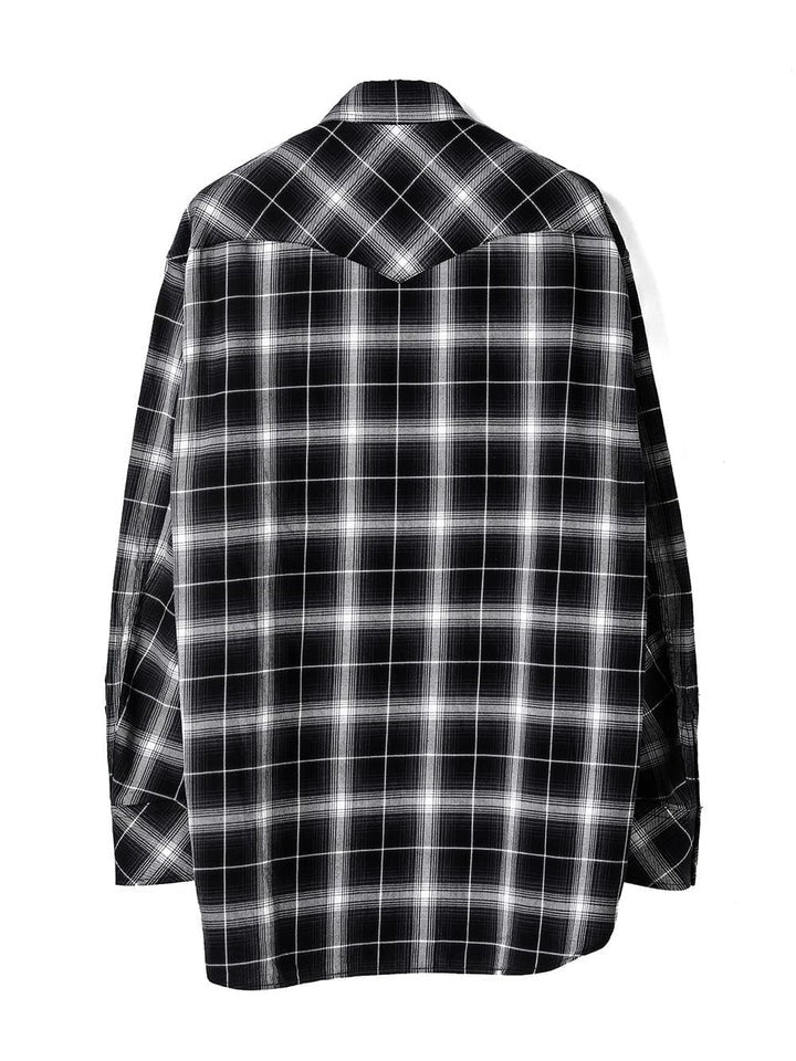 TAKAHIROMIYASHITATheSoloIst. / back gusset sleeve western shirt