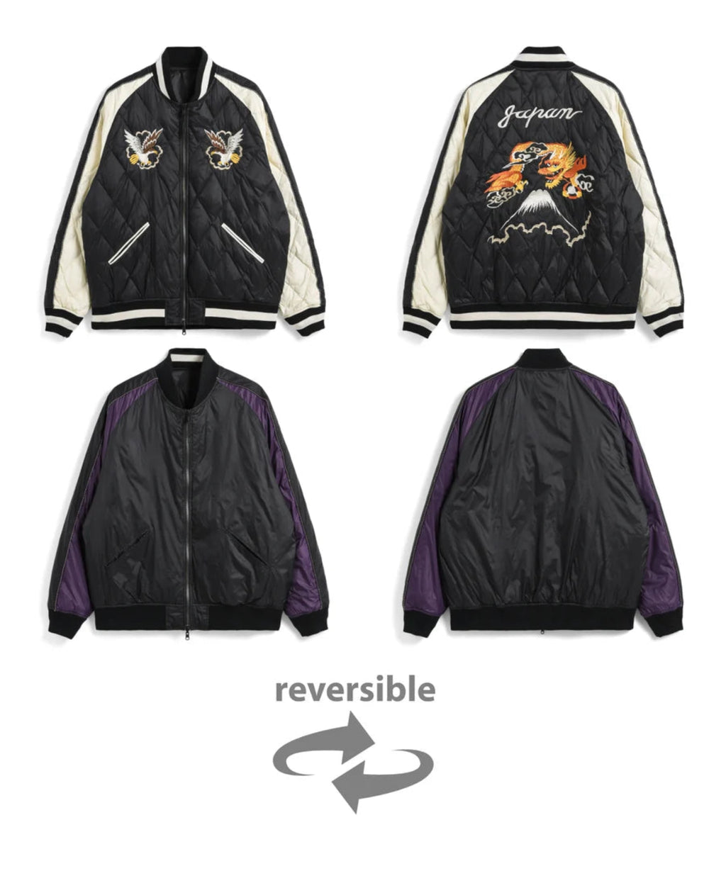 TAION / REVERSIBLE SOUVENIR DOWNJACKET
