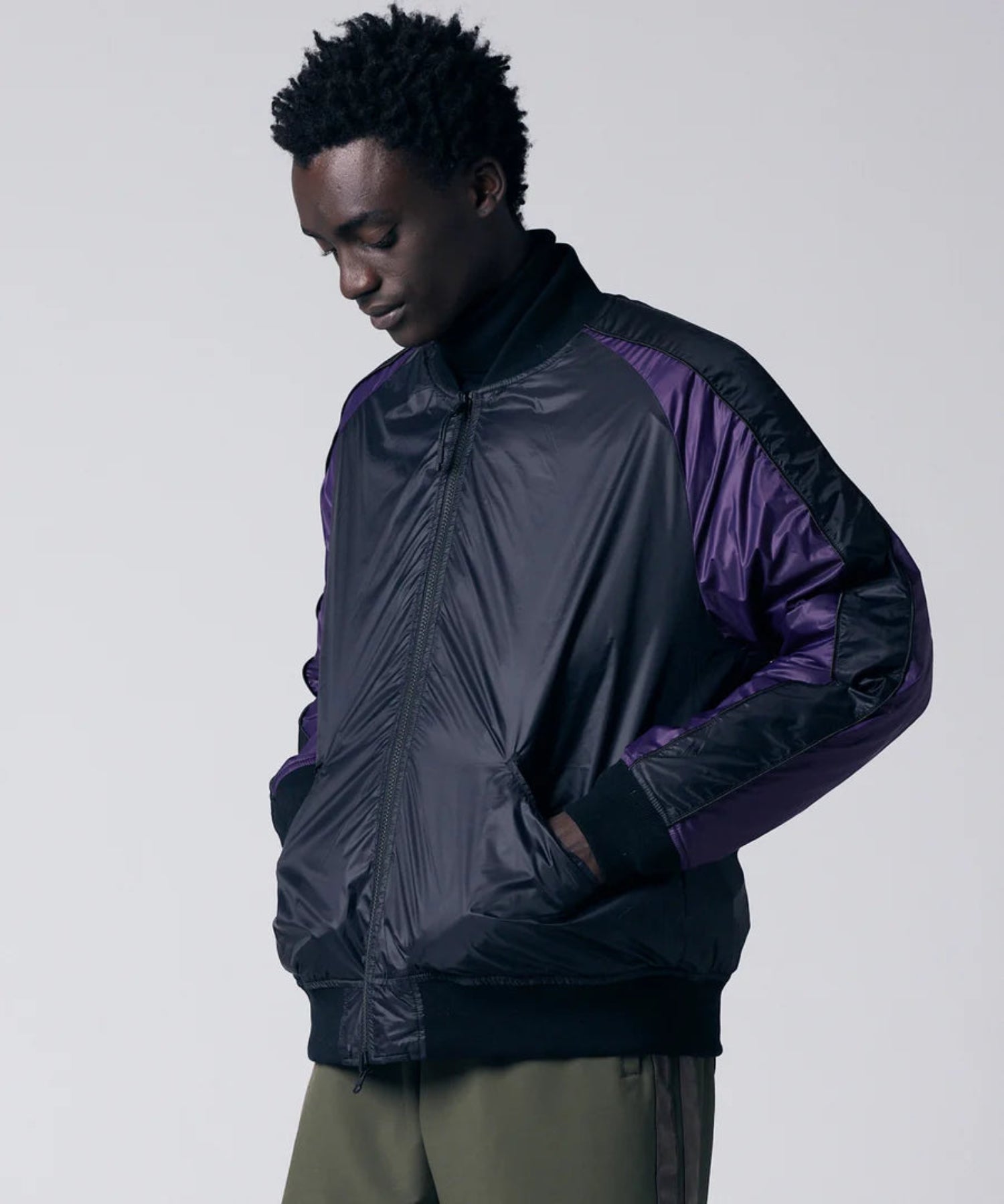 TAION / REVERSIBLE SOUVENIR DOWNJACKET